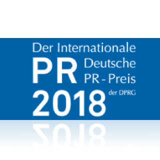 Logótipo para os Prémios PR Preis 2018