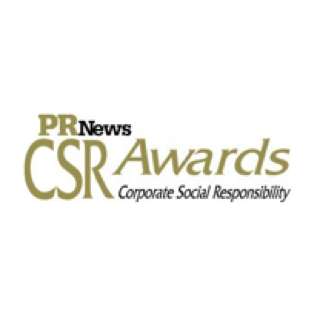 PR News 企业社会责任奖的标志