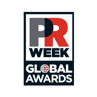 Logótipo para os Prémios Globais da Semana de RP