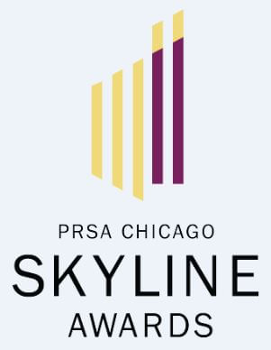 Logo for PRSA Skyline Awards 2022.