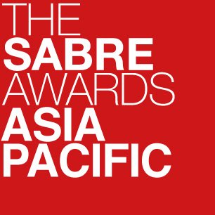 Logótipo dos Sabre Awards APAC.